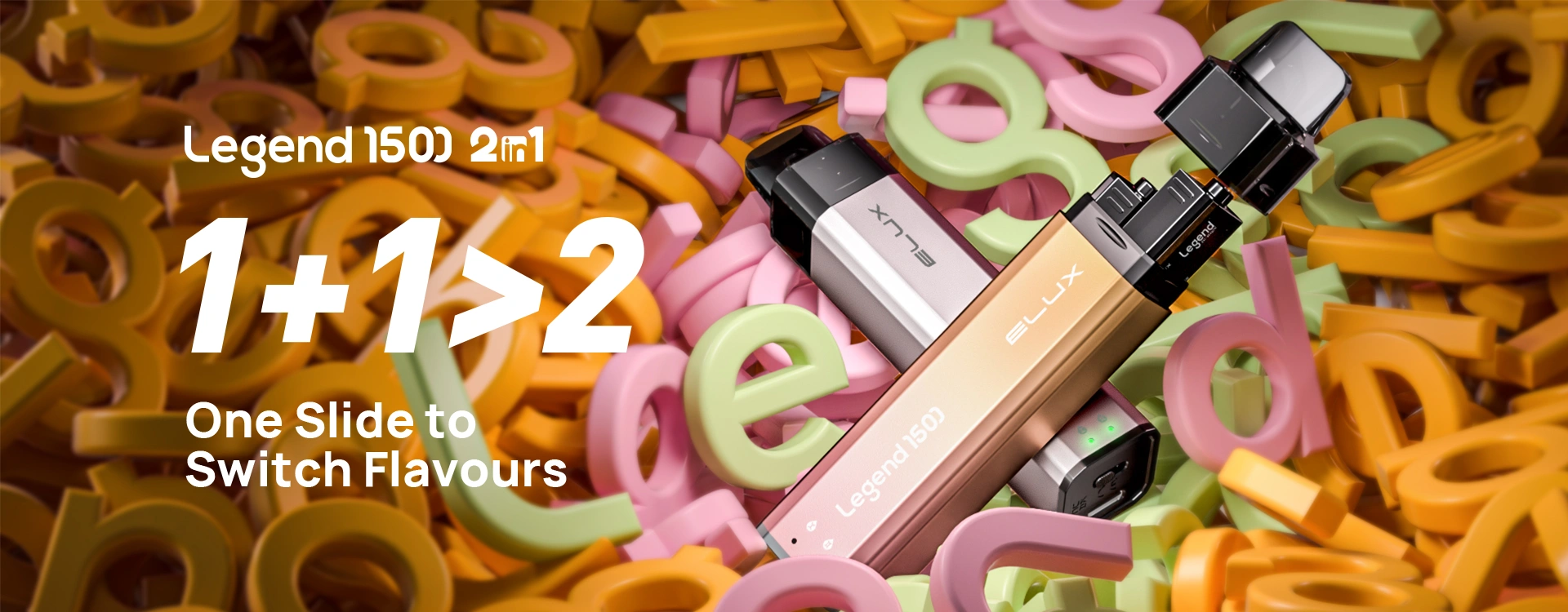 LEGEND 1500 2 in 1 Vape