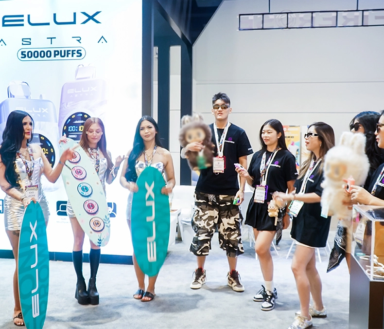 ELUX Unveils Caffeine Pouches at the 2025 Champs Trade Show
